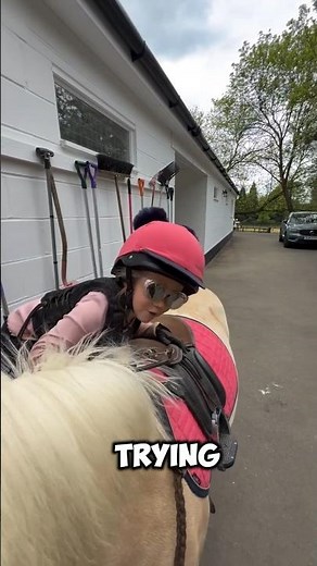 🐴 Her First Ride — She Never Gave Up! 💕