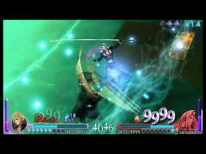 Final Fantasy Dissidia Cloud vs Sephiroth Advent Children One Winged Angel BGM