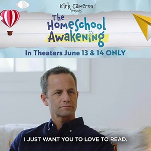 11K views · 147 reactions | Homeschooling experts say that it’s freeing to let your children’s brains mature at their own pace. See The Homeschool Awakening, in theaters June 13 & 14 only! Reserve your seats at https://www.fathomevents.com/events/Kirk-Cameron-Presents-The-Homeschool-Awakening | TBN | Facebook