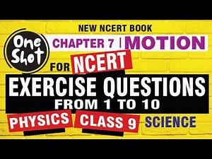 one shot exercise question class 9 motion | motion class 9 ncert | motion class 9 numericals