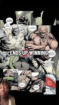 How did bane even win this 😭#fiction #dc #comics