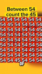 55K views · 996 reactions | Count the numbers of 45 ❓樂✅⁉️❓ #question #puzzle #puzzletime #quiz #mathematics #fyp #viral #foryouシ #answer | PassQuiz | Facebook