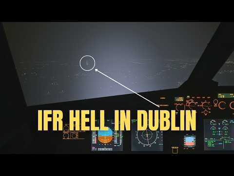 IFR Nightmare into Dublin | A320neo Realism on PS5 Pro (LFBT - EIDW)