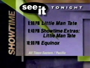 Tonight on Showtime promo 1994