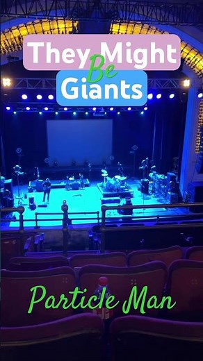 Particle Man They might be giants 12/15/2024 the Orpheum Theater Boston, Ma