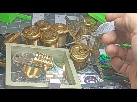 watch me struggle trying to pick a medeco m3