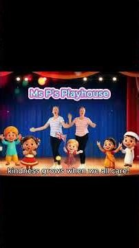 Celebrate Our Differences 🌈 | Diversity Song for Kids | Ms P’s Playhouse #Shorts