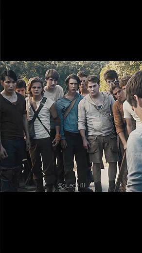 Thomas meets Teresa in the maze runner #themazerunner #themazerunneredit #thomas #teresa #edit