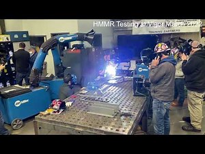 High Mobility Manufacturing Robot Testing at Vigor Shipyard