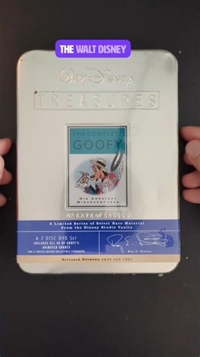 This Out-of-Print Disney Treasures Goofy DVD Set Is Still a Collector Favorite