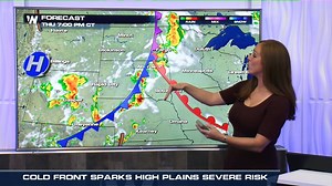 2.8K views · 277 reactions | The high plains have seen some severe weather today, and there's more chances overnight! I've been on WeatherNation for a few segments, but when I have a permanent time I'll let y'all know! | Meteorologist Caroline Brown | Facebook
