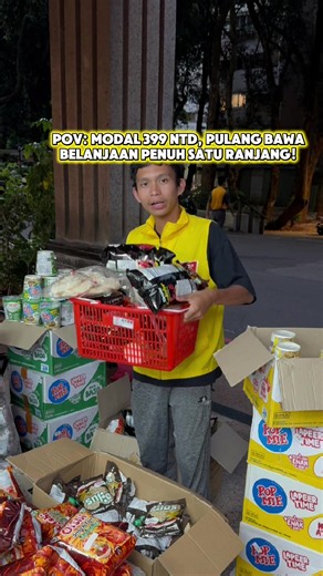 Tantangan Belanja 20 Detik: Ambil Barang Sebanyak-banyaknya NT$399