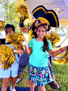 We are having a blast at the Meet the Mountains Festival! #BucsGoBeyond | East Tennessee State University
