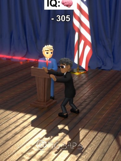 Low IQ vs High IQ FBI Agents Protecting The President - Naija Animation