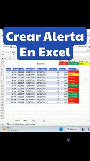 Alertas en Excel: Aprende a Gestionar Fechas de Vencimiento