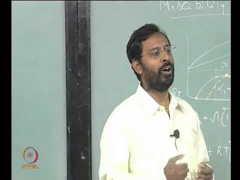 Mod-01 Lec-28 Miscibility gap in phase diagrams