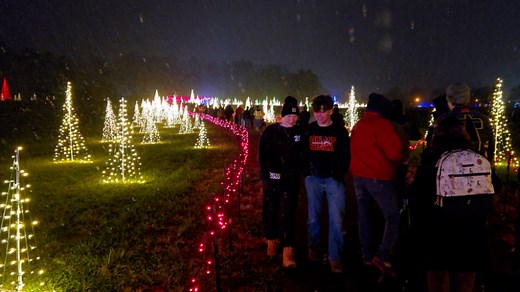 Ashland's Candy Cane Trail opens to the public for third year, 'bigger than ever before'