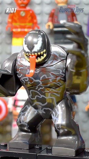 LEGO Riot: Rare Silver Symbiote Masterpiece 🌑