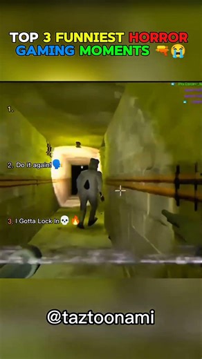 Hilarious Horror Gaming Fails That Will Make You LOL 🤣 | Top 3 Shorts