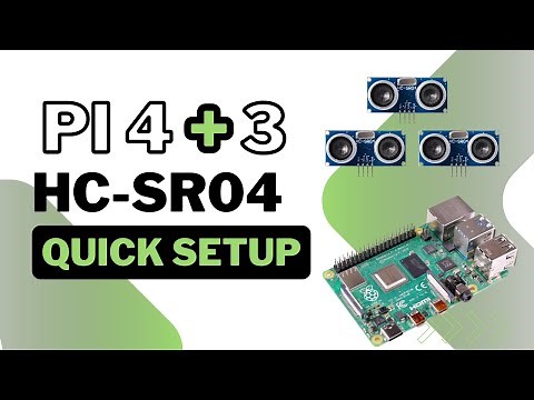 Connecting Three Ultrasonic sensors to Raspberry Pi Tutorial | Three (HC-SR04) to RaspberryPi