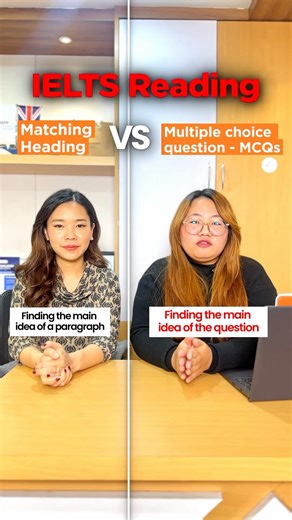 IELTS Reading: MCQs vs Matching Headings Explained in 30s | Must Watch