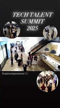 Drone Visuals by Engineering Women for Tech Talent Summit 2025