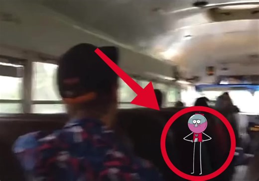 #memes #funny #regularshow #soundalike | kid yells at bus driver meme