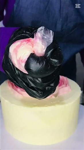 Elegant Rose Flower Cake – A Blooming Delight #cake #cakedecorating #birthdaycake #rosecake