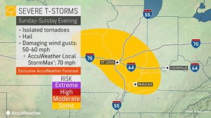 Pockets of severe thunderstorms to disrupt Mother's Day weekend plans