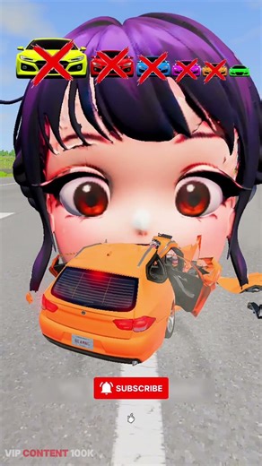 GIANT CAR TO SMALL CAR 🚗 👄 #shortvideos #viral #beamngdrive #comedy #beamng #shorts #trendingshorts