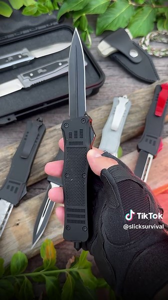 Blackout Strike: OTF Knife for Outdoor Use