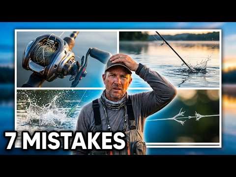 7 Casting Mistakes Every Fisherman Makes While Fishing