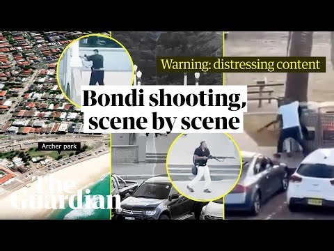 Ten minutes of terror: how the Bondi mass shooting unfolded, in real time