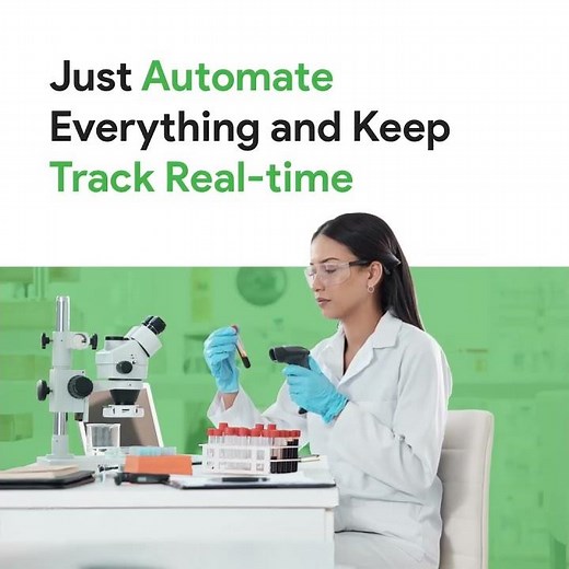 CrelioHealth LIMS Helps you Automate Your Lab and Keep Track Real-Time.