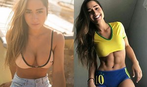 Bru Luccas la brasileña que paso de empleada de McDonald's a sexy influencer