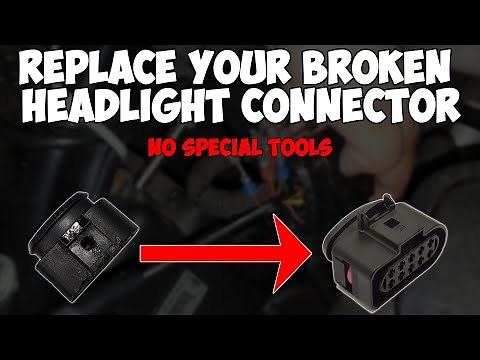 Replace your broken connector | NO SPECIAL TOOLS NEEDED | VW, AUDI, SEAT, SKODA