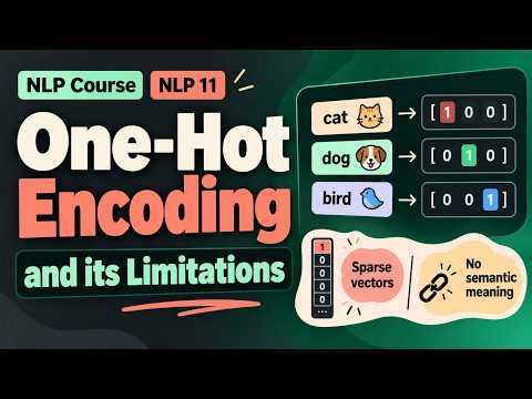 NLP 11 | One-Hot Encoding and Its Limitations | NLP Masterclass | Uplatz