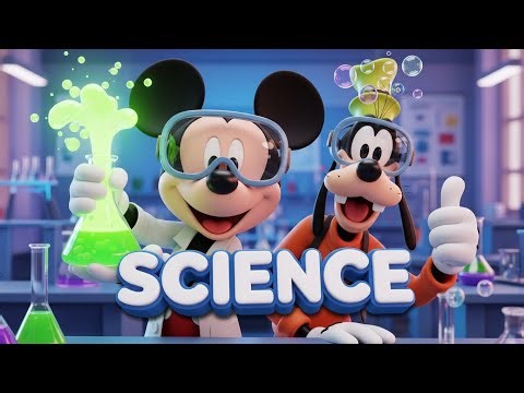 Mickey Mouse & Goofy Crazy Science Lab Experiments! 🧪 Funny Cartoon for Kids