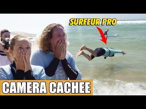 PRANK : un SURFEUR PROFESSIONNEL piège une école de surf !