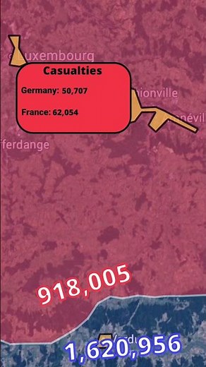 The battle of verdun mapped WW1 #mapping #ww1 #war #verdun #history #map #battle #ww2 #facts #fyp