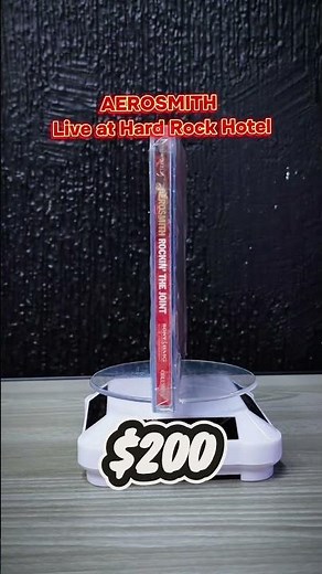AEROSMITH Live at Hard Rock Hotel #aerosmith CD Coleccionable 💿