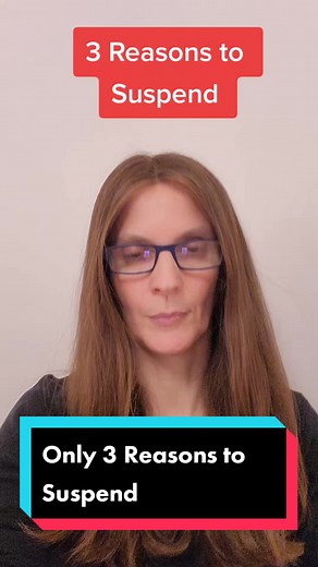 Suspensions and the only reason to use them! #suspension #freemasterclass #hrinrehab #hrtiktok