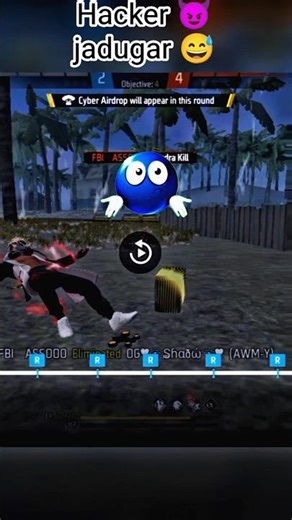 (free fire hacker 😈 jadu switching) 🫡 #freefireclips