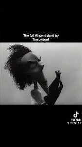 the full Vincent story by Tim Burton