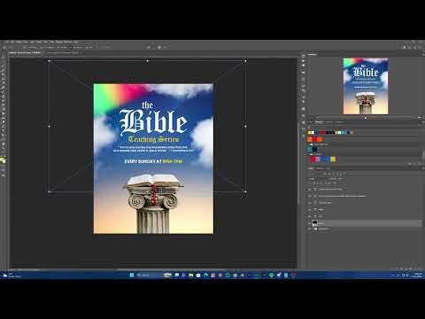This Church Flyer Design Will LEVEL UP Your Ministry Branding – Photoshop Tutorial