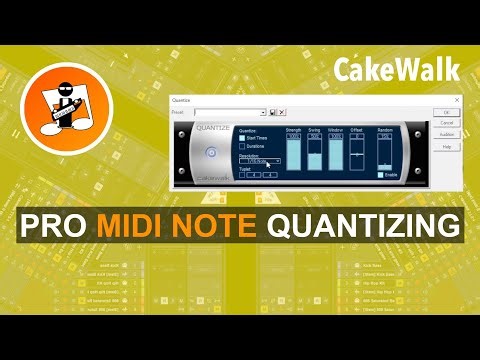 Quantized midi notes like a pro!