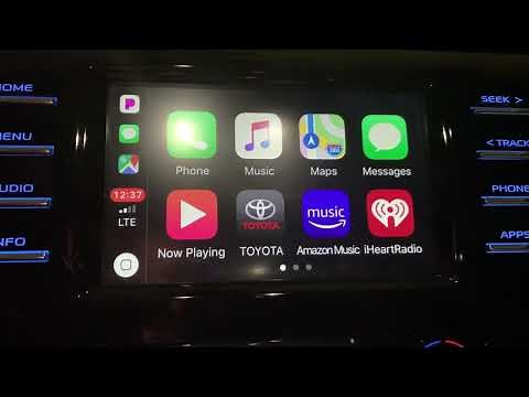 2018 Camry Apple Carplay software update