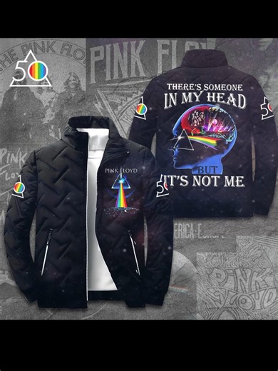 Their music is timeless because it speaks the universal language of soul. 🌿 Order here: https://rock-instinct.com/collections/pink-floyd3/products/copy-of-pifl-400-2d-paddle-jacket - | Pink Floyd Forever Love