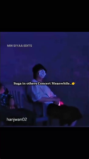 Suga Applauds Jin at The Concert