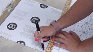 Floorpop Luminary Peel and Stick Floor Tiles